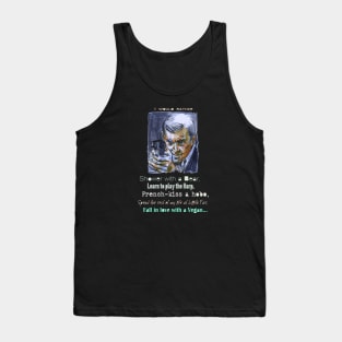 I would Rather_Lassie quotes_Psych. Tank Top